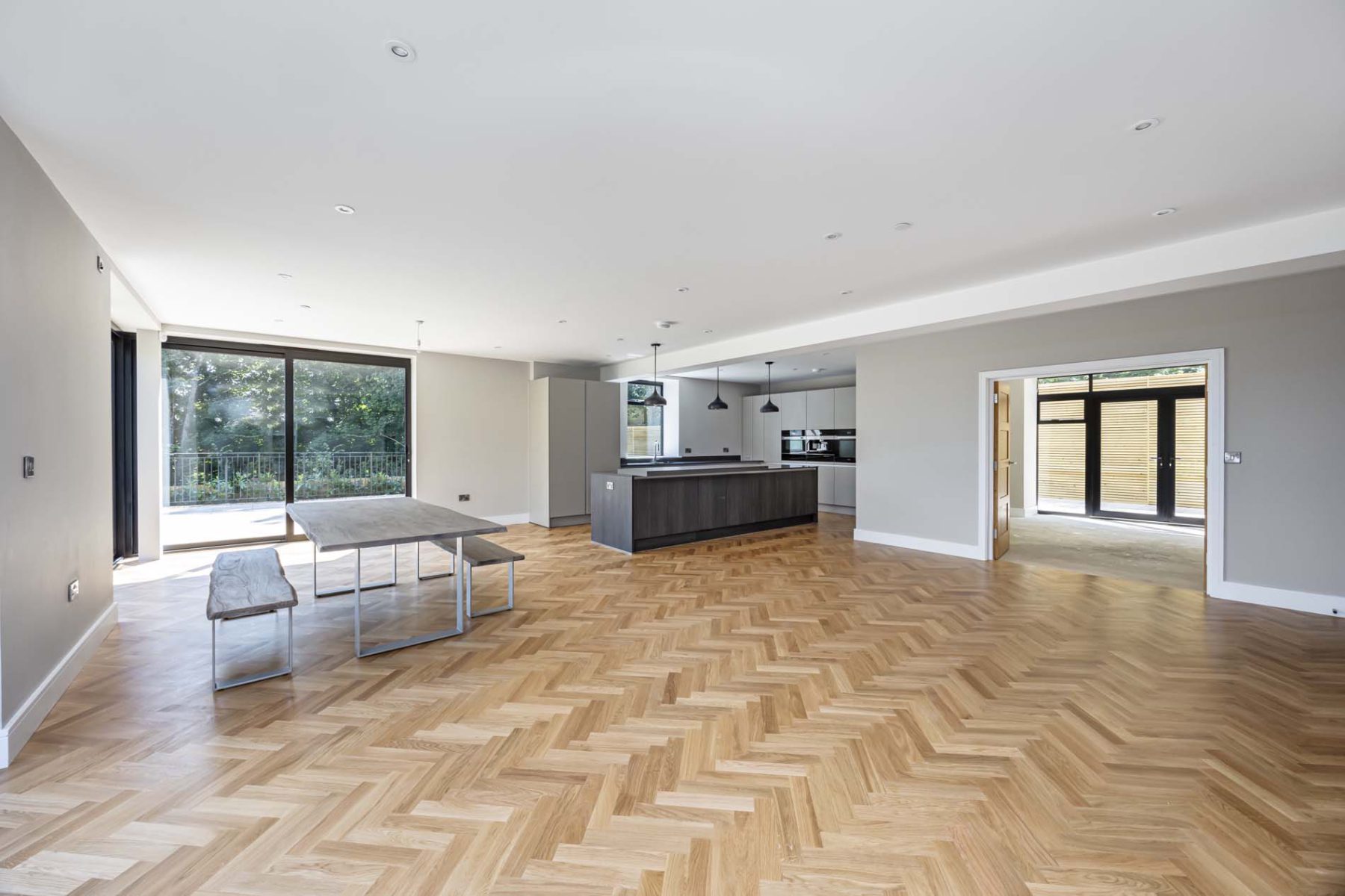 The lounge area of a house