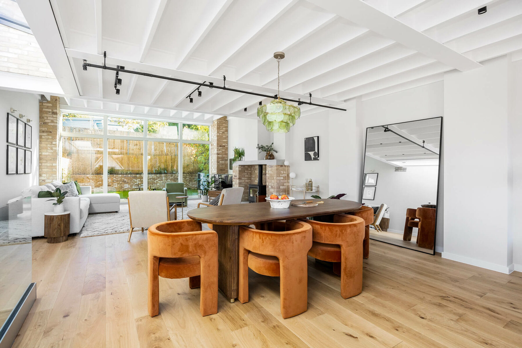 A kitchen in a house