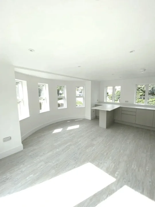 An kitchen area in a house