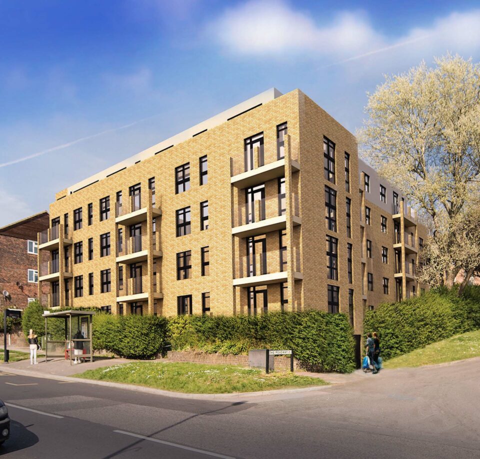 An apartment building