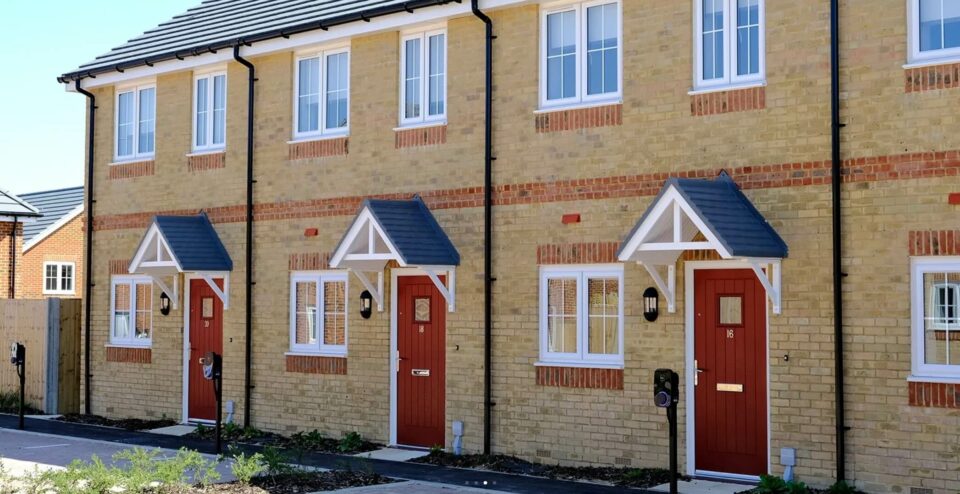 A row of terraced houses