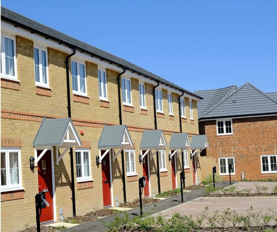 A row of terraced houses